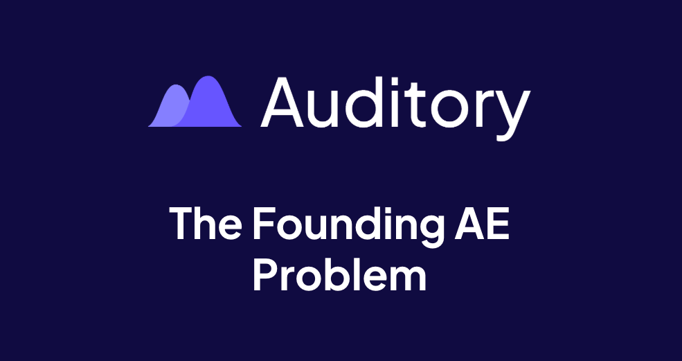 So you’re hiring a Founding Account Executive….